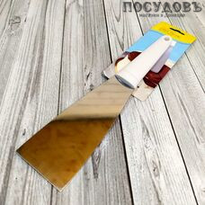 Vocen 100857, шпатель кондитерский, сталь нержавеющая, белый