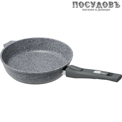 Мечта Premium Grey 018901 сковорода Ø180 мм, алюминий литой, гранитное покрытие, съемная ручка