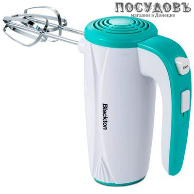 Blackton Bt MX320 миксер ручной, 300 Вт, 5 скоростей, цвет белый-голубой