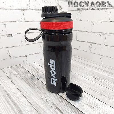 КНР Sports -YY-106 шейкер-бутылка с шариком, 600 мл, полипропилен