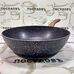 Olina Deep Granite 501-1-26A сотейник Ø260×69 мм, алюминий литой, мраморное антипригарное покрытие