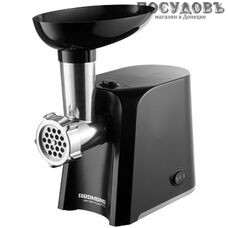 Redmond RMG-1223 мясорубка электрическая 1340 Вт, 1,5 кг/мин, цвет черный-серебристый