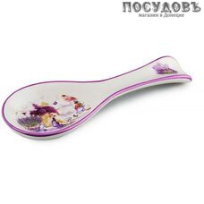 Коралл Лаванда ZFC422-39 подставка под ложку, 245×90×28 мм, доломит, 1 шт.