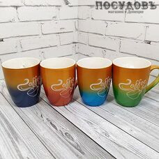 КНР Coffe House SD-40328-P кружка, 360 мл, керамика, без упаковки 1 шт.