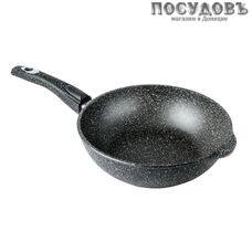 Горница Гранит ст2812аг сотейник Ø280×82 мм, алюминий литой, гранитное покрытие Pfluon, съемная ручка