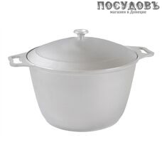 Кукмара к100 кастрюля с крышкой, алюминий литой, 10,0 л, Ø300×190 мм, 2 пр.