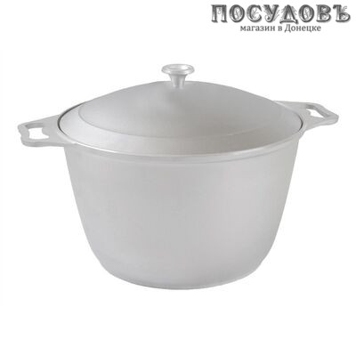 Кукмара к100 кастрюля с крышкой, алюминий литой, 10,0 л, Ø300×190 мм, 2 пр.