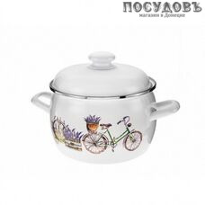 HITT Valensol С-4210АП2/4ДТ кастрюля с крышкой 2,0 л, сталь эмалированная HITT Valensol С-4210АП2/4ДТ кастрюля с крышкой 2,0 л, сталь эмалированная