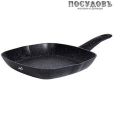 MercuryHaus MC-1703 сковорода-гриль Ø280×43 мм, алюминий литой, мраморное покрытие