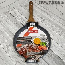 Baroly Pizza Pan 8206-P-24 сковорода блинная, Ø240 мм, алюминий литой, гранитное покрытие