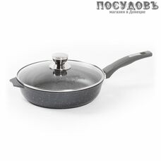 Мечта Гранит С22701 сковорода с крышкой Ø220×110 мм, алюминий литой, гранитное покрытие Greblon