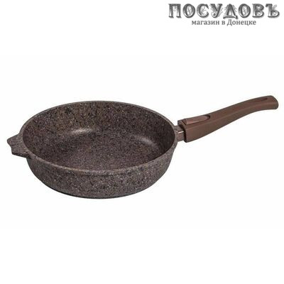 Мечта Premium Mokko 024902 сковорода Ø240 мм, алюминий литой, гранитное покрытие Greblon