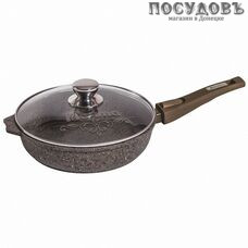 Мечта Premium mokko 030902 сковорода с крышкой Ø300 мм, алюминий, гранитное покрытие, съемная ручка Мечта Premium mokko 030902 сковорода с крышкой Ø300 мм, алюминий, гранитное покрытие, съемная ручка