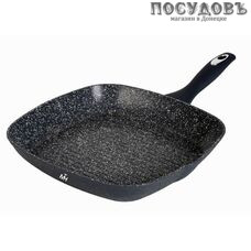 MercuryHaus Granite MC-1725 сковорода-гриль Ø280×43 мм, алюминий литой, мраморное покрытие