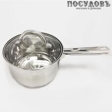 Webber BE-127/2 ковш с крышкой объемом 2,1 л, сталь нержавеющая, Ø160 мм, Россия, 2 пр.