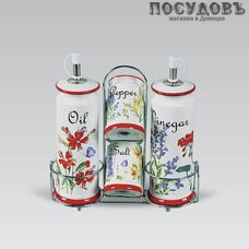 Maestro Flora MR-20008-04S набор для специй, керамика 5 пр.