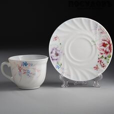Teropal Виктория 0002R/61-SK чайная пара, 200 мл, стеклокерамика, в упаковке 2 пр.