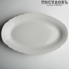 Дулёвский фарфор Белое 38382 блюдо, фарфор, Ø350 мм, Россия 1 шт.