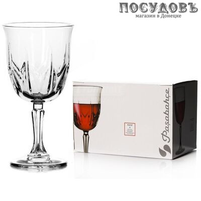 Pasabahce Karat 440148B, бокал винный 335 мл, стекло, в упаковке 6 шт.