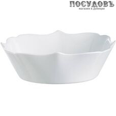 Luminarc Authentic White j1302 салатник, 160×160 мм, 550 мл, стекло упрочненное