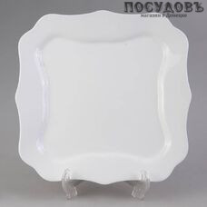 Luminarc Authentic White d8728/J1300 тарелка обеденная, 260×260 мм, стекло упрочненное
