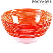 Luminarc Brush mania red P1377 салатник, Ø130 мм, стекло упрочненное