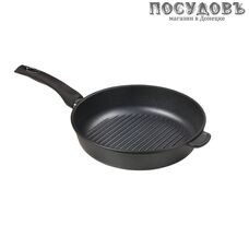 Горница Классик сг281а сковорода-гриль Ø280×70 мм, алюминий литой, гранитное покрытие Pfluon
