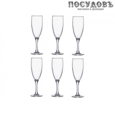 Luminarc Diners French Brasserie H9452, фужер для шампанского 170 мл, стекло, в упаковке 6 шт.