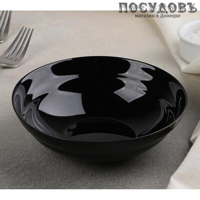 Luminarc Alexie Black N8610 салатник, Ø160 мм, стекло упрочненное