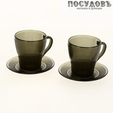 Luminarc Louison Eclipse P1888 набор чайный, стекло упрочненное, в упаковке 4 пр.