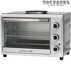Galaxy Line GL2602 печь электрическая 2000 Вт 38,0 л, 1 конфорка, серебристый