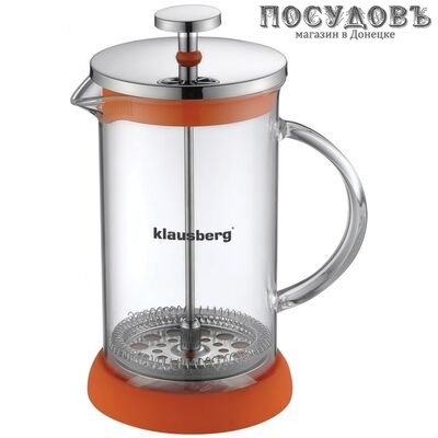Klausberg KB-7117 френч-пресс, стекло термостойкое, 800 мл