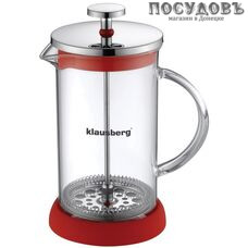 Klausberg KB-7118 френч-пресс, стекло термостойкое, 1000 мл