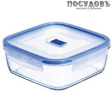 Luminarc Pure Box J2259 контейнер с герметичной крышкой, стекло упрочненное, 233×233×83 мм, 2500 мл, 2 пр.