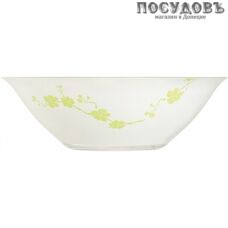 Luminarc Kashima G9716 салатник, стекло упрочненное, цвет белый с рисунком, Ø270 мм, Франция 1 шт.