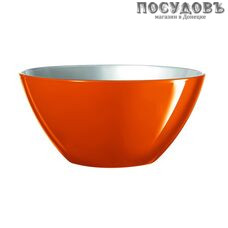 Luminarc Cosmos Flashy Colors J7506 салатник, стекло упрочненное, цвет оранжевый, Ø120 мм, Франция 1 шт.