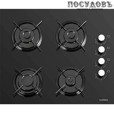 Luxell LX-40TAHDF панель варочная газовая, цвет черный
