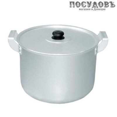 Калитва 14080 кастрюля с крышкой, алюминий штампованный, 8 л, Ø240×180 мм, 2 пр.