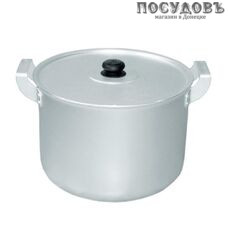 Калитва 14200 кастрюля с крышкой, стальной, алюминий штампованный, 20 л, Ø345×230 мм, 2 пр.