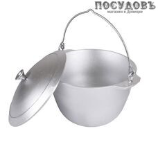 Kukmara кп30 котел туристический с крышкой и дужкой, алюминий литой, 3 л, Ø250×120 мм, Татарстан, 3 Kukmara кп30 котел туристический с крышкой и дужкой, алюминий литой, 3 л, Ø250×120 мм, Татарстан, 3