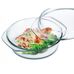 Simax Classic s6106-6116 кастрюля 1,5 л с крышкой 0,6 л, стекло жаропрочное, Ø205×93 мм, Чехия, 2 пр.