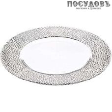 Pasabahce Mosaic 10295SLB тарелка обеденная, Ø270 мм, стекло упрочненное