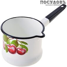 КМК 90104-072/4 Садовая клубника ковш 1,0 л, сталь эмалированная, Ø140 мм, 1 шт.