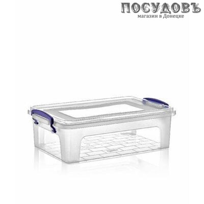Dunya Клиер 30152 контейнер с крышкой, полипропилен, 2000 мл