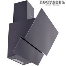 Luxell DA-6-835 Black вытяжка кухонная наклонная, ширина 600 мм, 140 Вт, черный