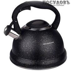 Backman BM-0711 чайник со свистком, 3,0 л, сталь нержавеющая, капсульное дно Backman BM-0711 чайник со свистком, 3,0 л, сталь нержавеющая, капсульное дно