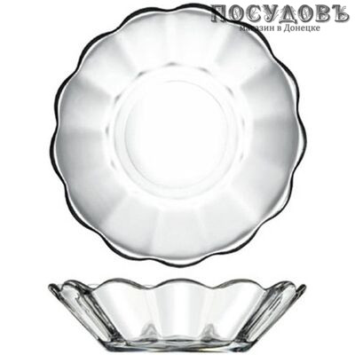 Pasabahce Tea Plates 54351 блюдца в наборе, стекло, Ø110 мм, в упаковке 6 шт.