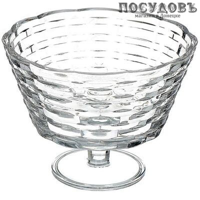 Pasabahce Rattan/Раттан 96768/1105751 салатник на ножке, стекло, Ø220 мм