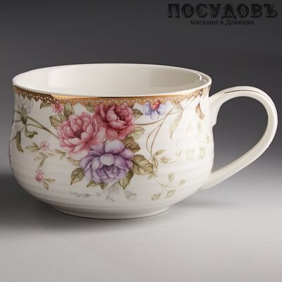 Beatrix Лоренс МР032L2 бульонница, 500 мл, фарфор, в подарочной упаковке 1 шт.