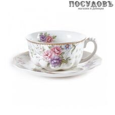 Beatrix Лоренс МР077Р/1 чайная пара, 300 мл, фарфор, в подарочной упаковке 2 п